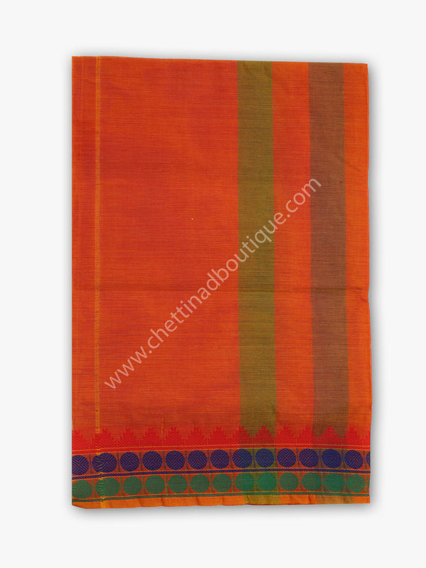 Chettinad Cotton Saree with Blouse CBM051037