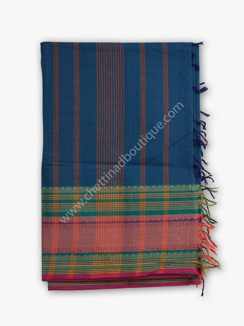 Chettinad Cotton Saree with Blouse CBV052038