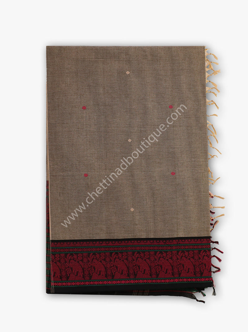 Chettinad Cotton Saree with Blouse CBV052037